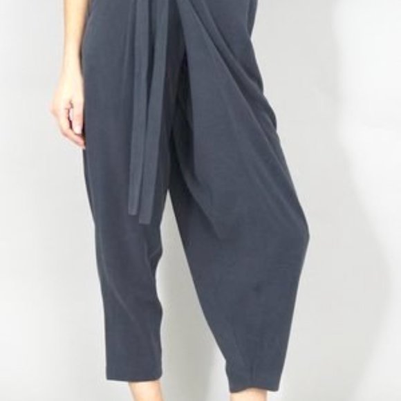 Brand New Beautiful Women's Raw Silk Ainsley Wrap Sarong Pants by 7115 by Szeki - Picture 16 of 16